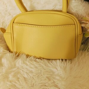 Used Elegant Yellow Women's Handbag